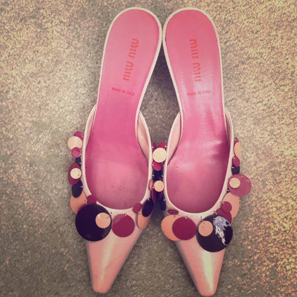 COPY - Miu Miu mules used